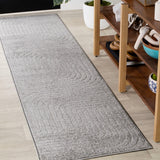 Akan Minimalist Angle Geometric Indoor/Outdoor Rug