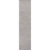 Akan Minimalist Angle Geometric Indoor/Outdoor Rug