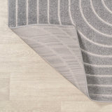 Akan Minimalist Angle Geometric Indoor/Outdoor Rug