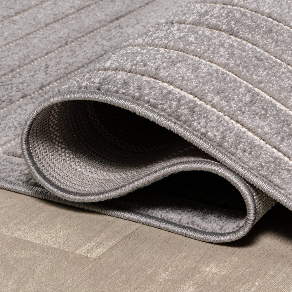 Akan Minimalist Angle Geometric Indoor/Outdoor Rug