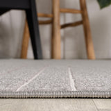 Akan Minimalist Angle Geometric Indoor/Outdoor Rug