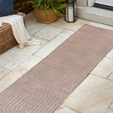 Akan Minimalist Angle Geometric Indoor/Outdoor Rug