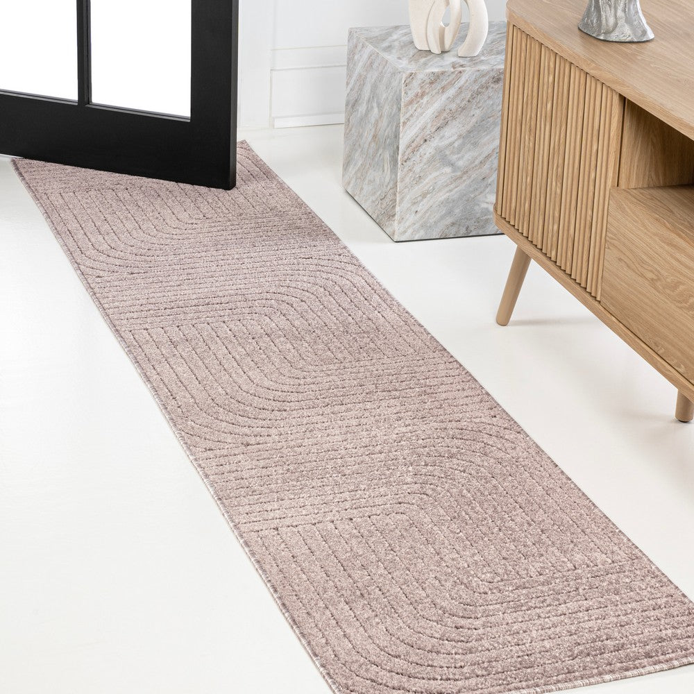 Akan Minimalist Angle Geometric Indoor/Outdoor Rug