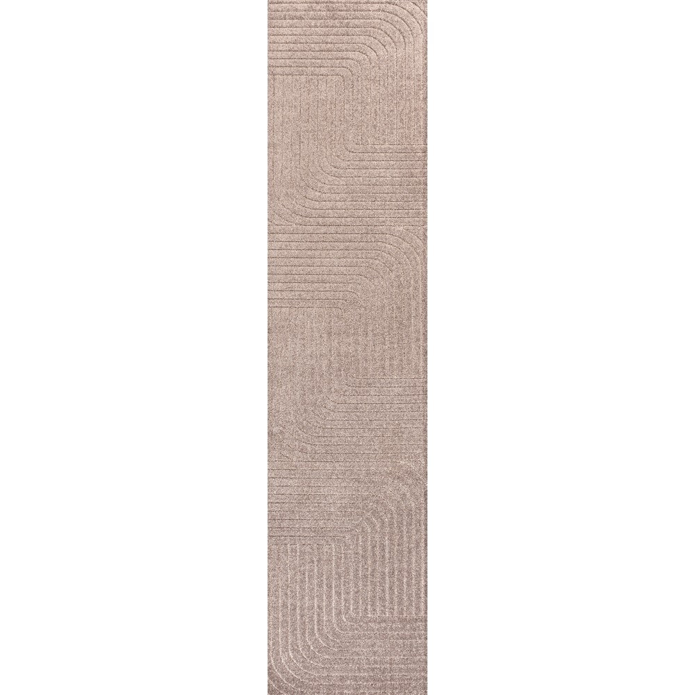 Akan Minimalist Angle Geometric Indoor/Outdoor Rug