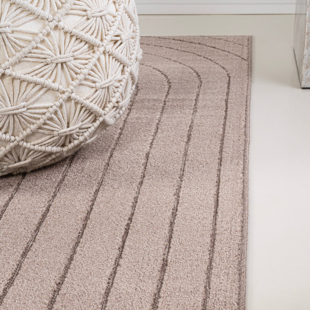Akan Minimalist Angle Geometric Indoor/Outdoor Rug