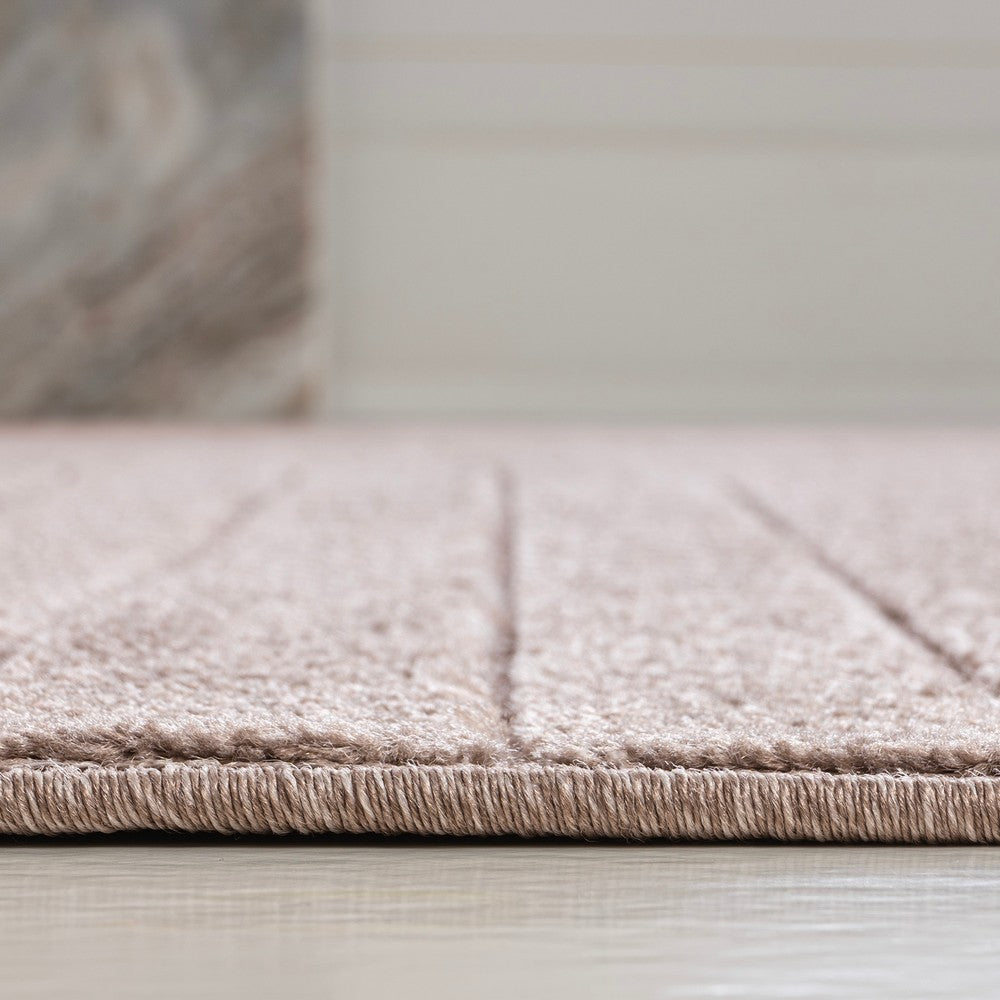 Akan Minimalist Angle Geometric Indoor/Outdoor Rug