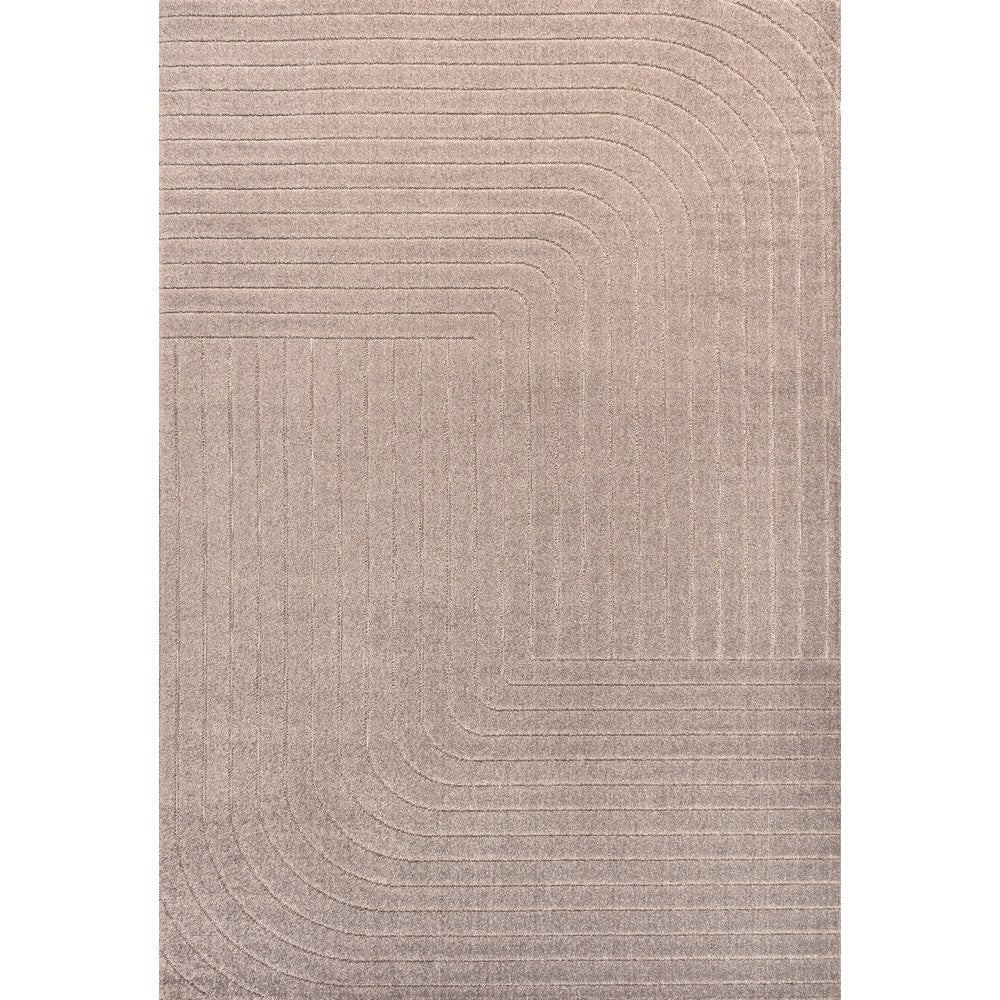 Akan Minimalist Angle Geometric Indoor/Outdoor Rug