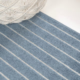 Akan Minimalist Angle Geometric Indoor/Outdoor Rug
