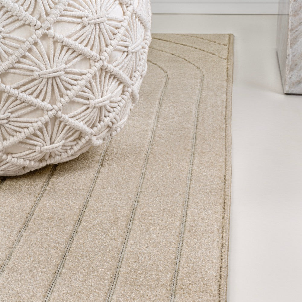 Akan Minimalist Angle Geometric Indoor/Outdoor Rug