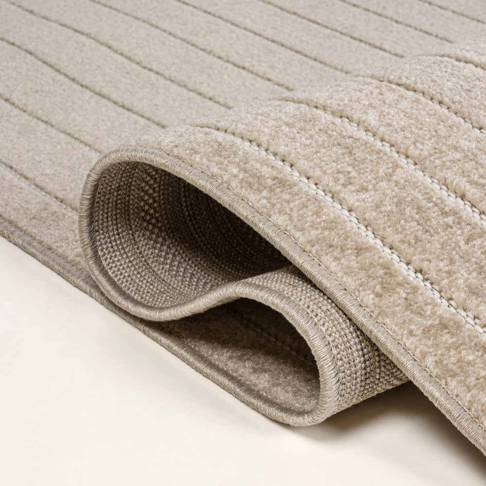 Akan Minimalist Angle Geometric Indoor/Outdoor Rug