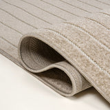 Akan Minimalist Angle Geometric Indoor/Outdoor Rug