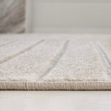 Akan Minimalist Angle Geometric Indoor/Outdoor Rug