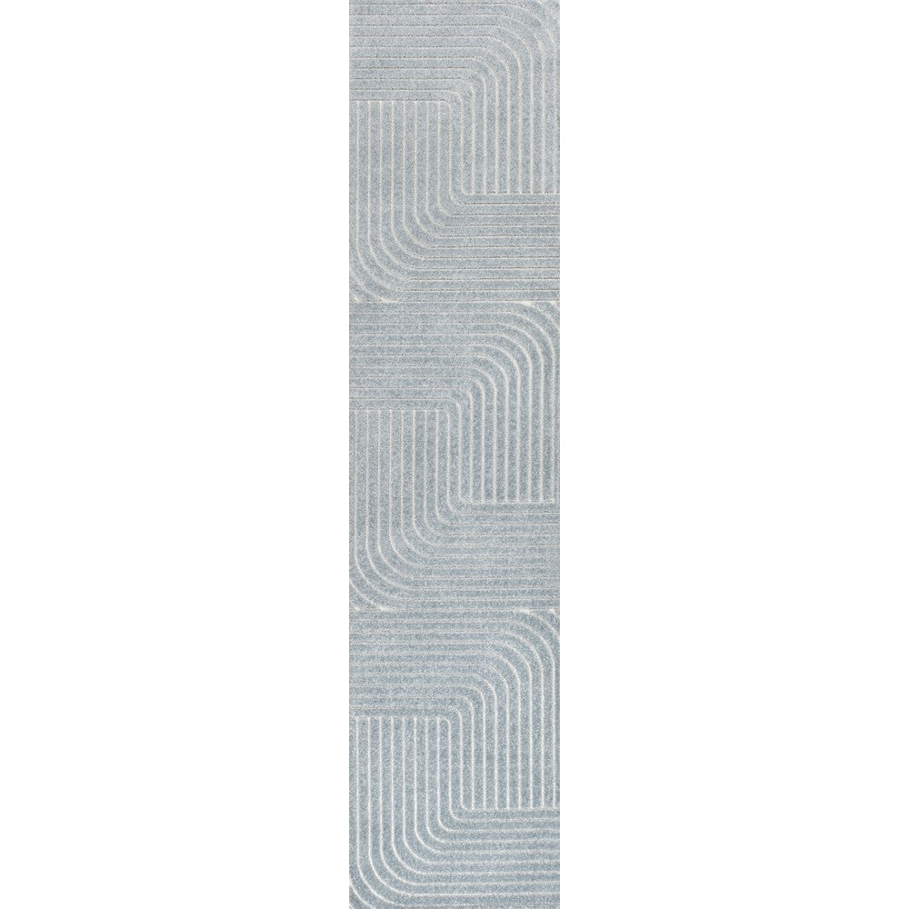 Akan Minimalist Angle Geometric Indoor/Outdoor Rug