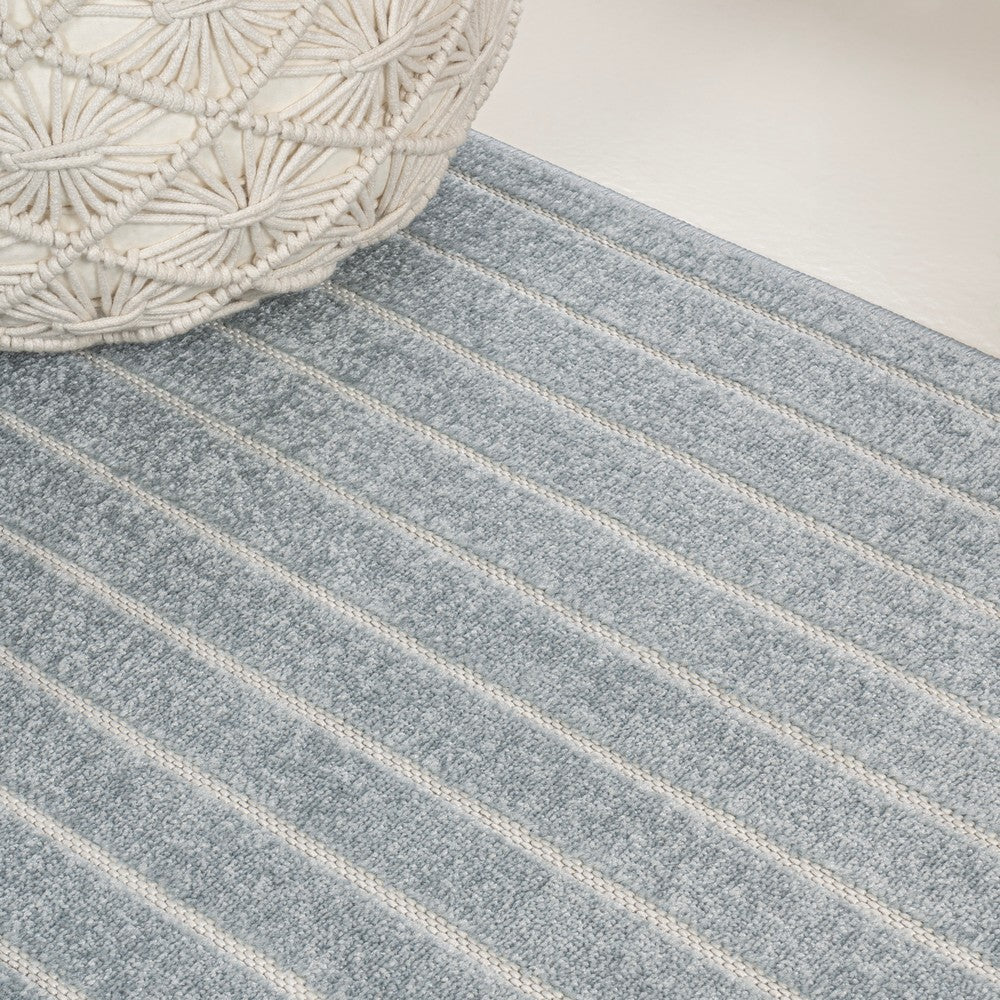 Akan Minimalist Angle Geometric Indoor/Outdoor Rug