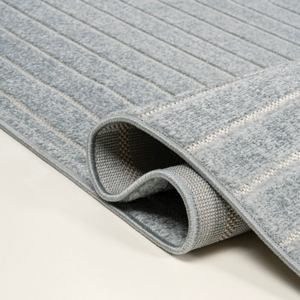 Akan Minimalist Angle Geometric Indoor/Outdoor Rug