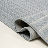 Akan Minimalist Angle Geometric Indoor/Outdoor Rug