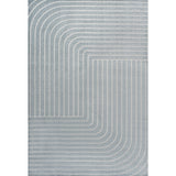 Akan Minimalist Angle Geometric Indoor/Outdoor Rug