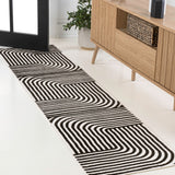 Akan Minimalist Angle Geometric Indoor/Outdoor Rug
