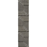 Akan Minimalist Angle Geometric Indoor/Outdoor Rug