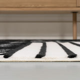 Akan Minimalist Angle Geometric Indoor/Outdoor Rug