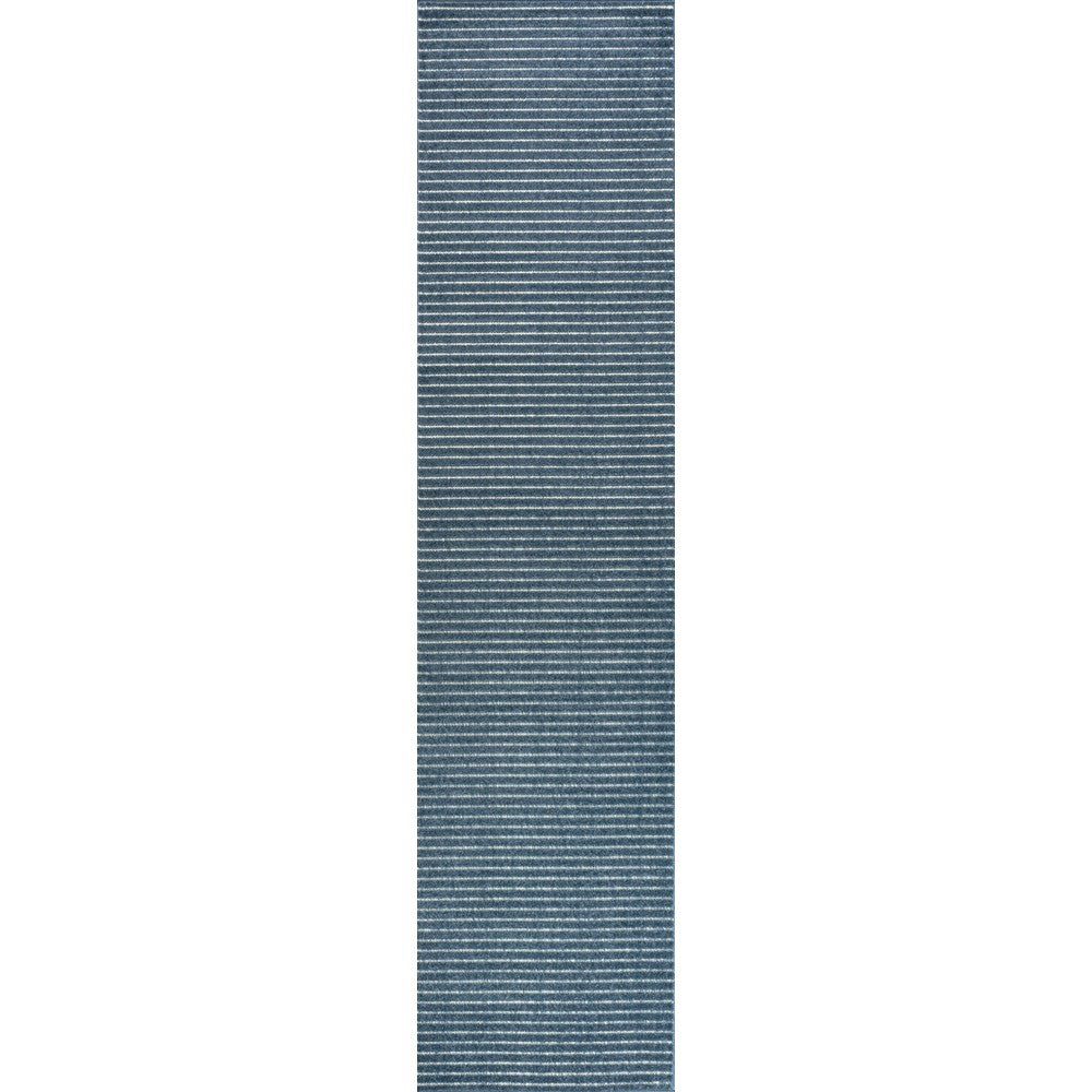 Fedir Minimalist Scandi Striped Indoor/Outdoor Area Rug