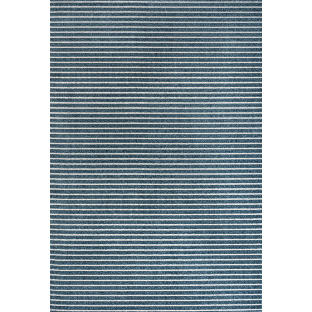 Fedir Minimalist Scandi Striped Indoor/Outdoor Area Rug