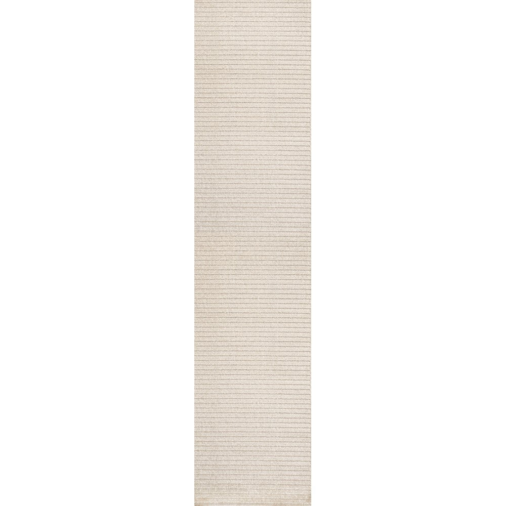 Fedir Minimalist Scandi Striped Indoor/Outdoor Area Rug