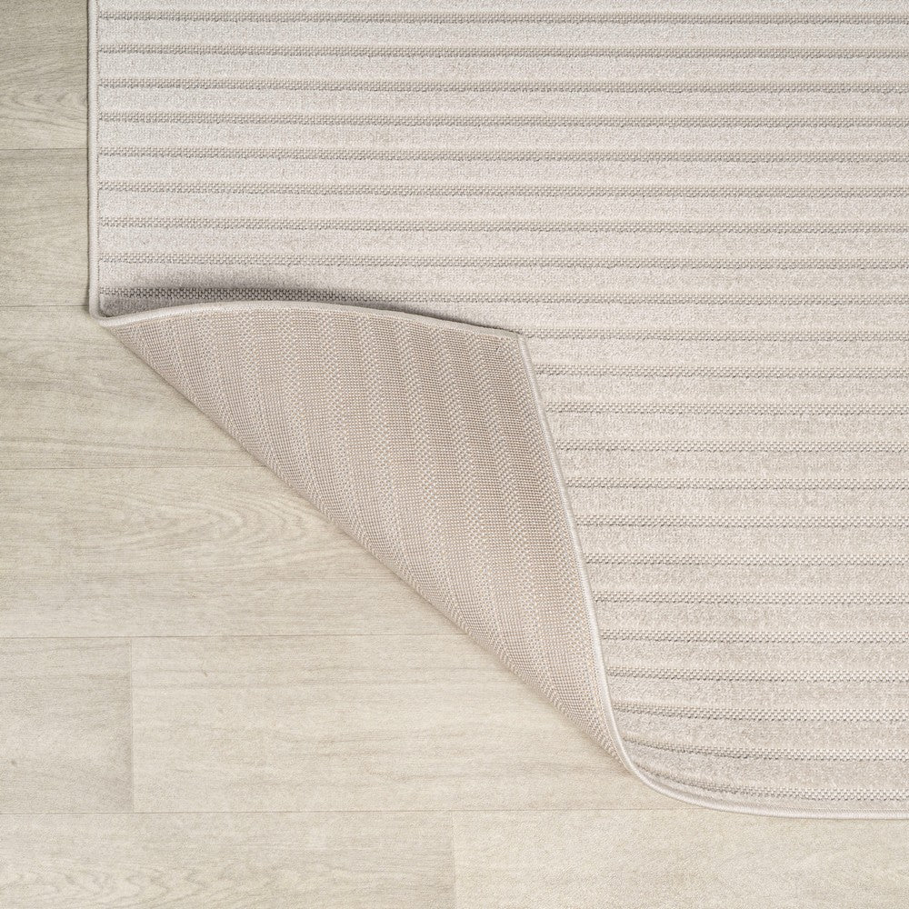 Fedir Minimalist Scandi Striped Indoor/Outdoor Area Rug