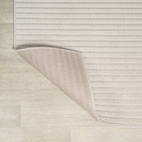 Fedir Minimalist Scandi Striped Indoor/Outdoor Area Rug