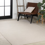 Fedir Minimalist Scandi Striped Indoor/Outdoor Area Rug