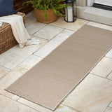 Fedir Minimalist Scandi Striped Indoor/Outdoor Area Rug