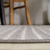 Fedir Minimalist Scandi Striped Indoor/Outdoor Area Rug