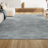 Fedir Minimalist Scandi Striped Indoor/Outdoor Area Rug