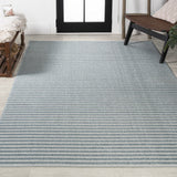 Fedir Minimalist Scandi Striped Indoor/Outdoor Area Rug