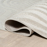 Teodor Abstract Groovy Striped Indoor/Outdoor Rug