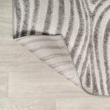 Teodor Abstract Groovy Striped Indoor/Outdoor Rug