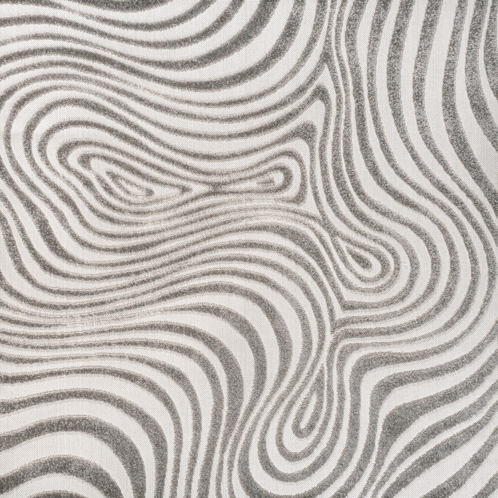 Teodor Abstract Groovy Striped Indoor/Outdoor Rug