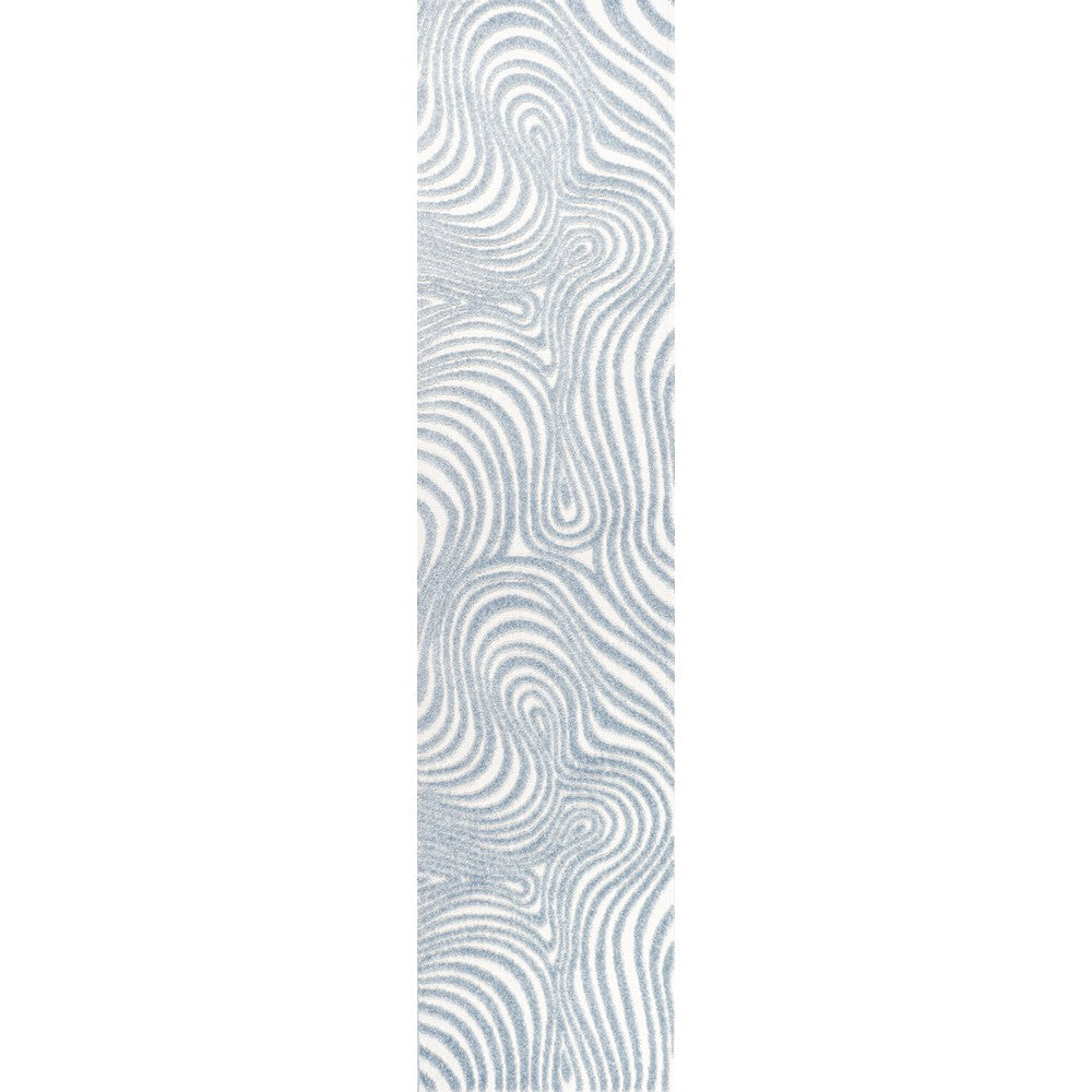 Teodor Abstract Groovy Striped Indoor/Outdoor Rug