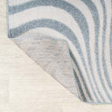 Teodor Abstract Groovy Striped Indoor/Outdoor Rug