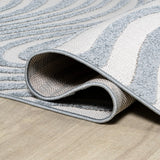 Teodor Abstract Groovy Striped Indoor/Outdoor Rug