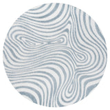 Teodor Abstract Groovy Striped Indoor/Outdoor Rug