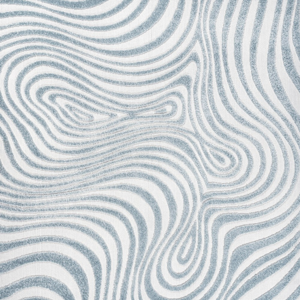 Teodor Abstract Groovy Striped Indoor/Outdoor Rug