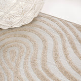 Teodor Abstract Groovy Striped Indoor/Outdoor Rug