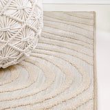Teodor Abstract Groovy Striped Indoor/Outdoor Rug