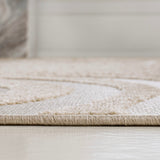 Teodor Abstract Groovy Striped Indoor/Outdoor Rug