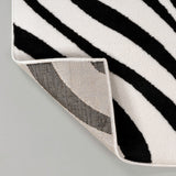 Teodor Abstract Groovy Striped Indoor/Outdoor Rug