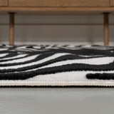 Teodor Abstract Groovy Striped Indoor/Outdoor Rug