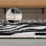 Teodor Abstract Groovy Striped Indoor/Outdoor Rug