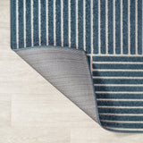 Haughton Geometric Arch Scandi Striped Indoor/Outdoor Rug