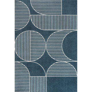 Haughton Geometric Arch Scandi Striped Indoor/Outdoor Rug